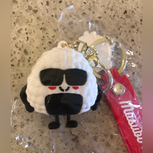 Capital Musubi Onigiri Rice Ball Keychain 8" - Picture 1 of 8